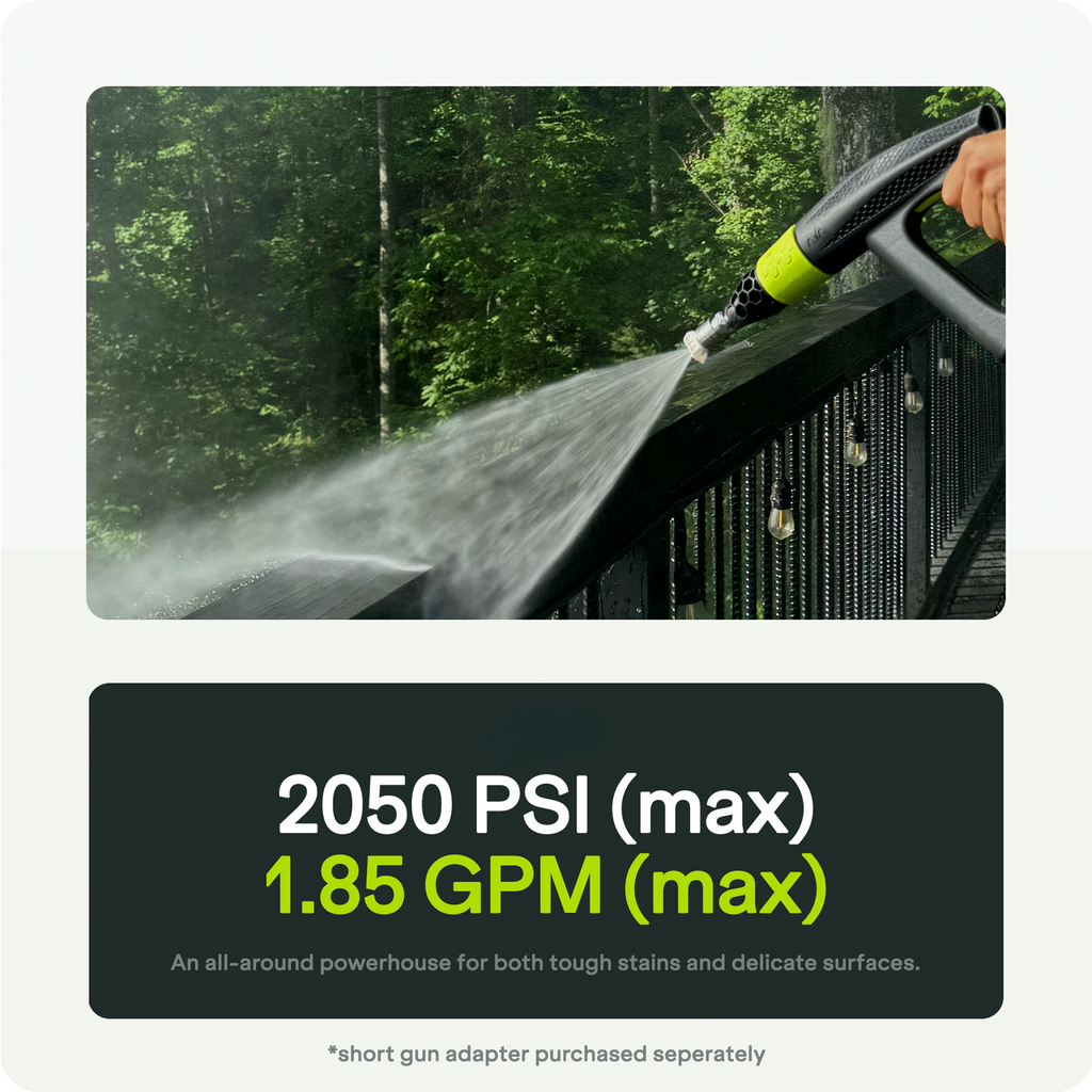 Heavy-Duty Electric Pressure Washer with Hose Reel and Surface Cleaner Kit