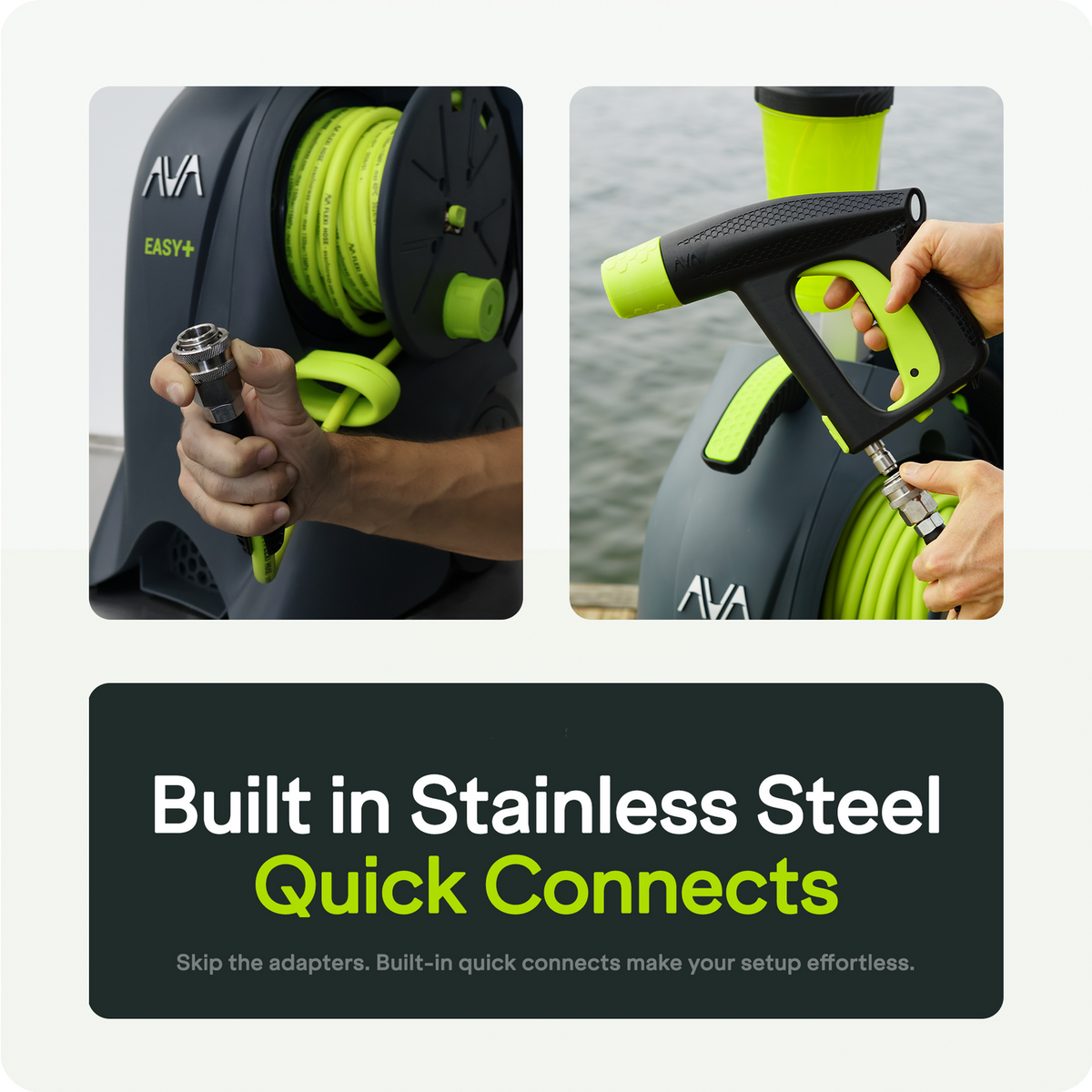 Heavy-Duty Electric Pressure Washer with Hose Reel and Surface Cleaner Kit