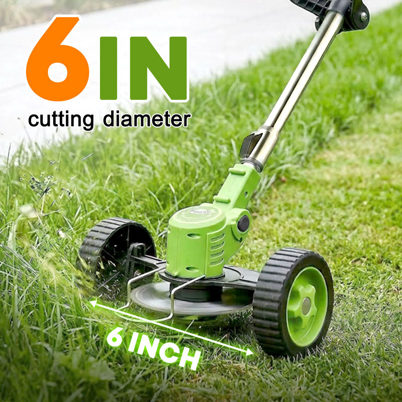 3-in-1 Cordless Electric Weed Wacker & Lawn Mower Pro