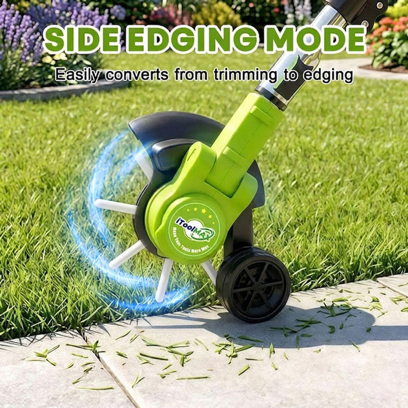 3-in-1 Cordless Electric Weed Wacker & Lawn Mower Pro